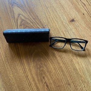 SOLD Black Metal Gucci Prescription Glasses